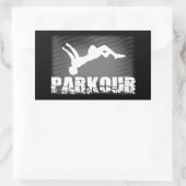 Autocollant de l'athlète parkour (Sac)