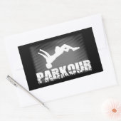 Autocollant de l'athlète parkour (Enveloppe)