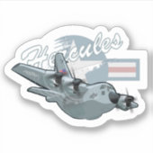 autocollant de l'avion de dessin (Devant)
