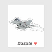 autocollant de l'avion de dessin (Feuille)