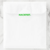 Autocollant de l'écran titre de Hackfest (Sac)