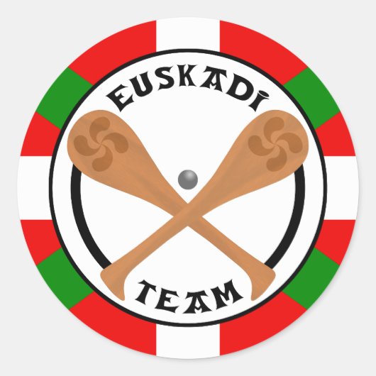 autocollant de l'équipe euskadi (Devant)