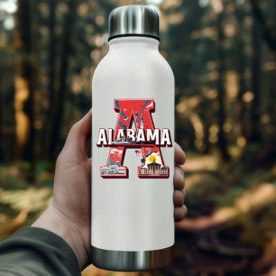 Autocollant de l'État de l'Alabama Design de mon