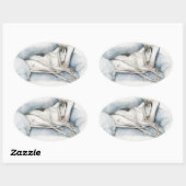 Autocollant de lévrier de sommeil (Feuille)