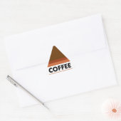 Autocollant de lignes de café (Enveloppe)