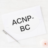 Autocollant de l'infirmière de soins aigus (Enveloppe)