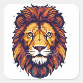 autocollant de lion (Devant)