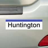 Autocollant de LIRR Huntington (En voiture)