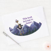 Autocollant de livre de l'autruche de course en mo (Enveloppe)