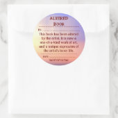 Autocollant de livre modifié (Sac)