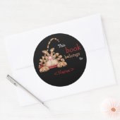 Autocollant de livre pour chats Kitty (Enveloppe)