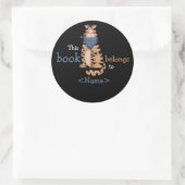 Autocollant de livre pour chats Kitty (Sac)