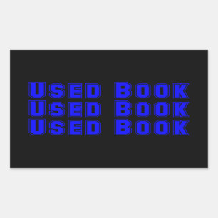 Autocollant de livre usagé