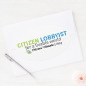 Autocollant de lobbyiste citoyen (Enveloppe)