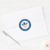 autocollant de logo America First (Enveloppe)