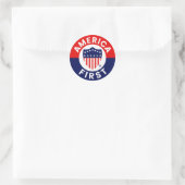 Autocollant de logo America First (Sac)