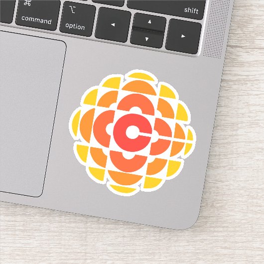 Autocollant de logo CBC 1974 (Détail)