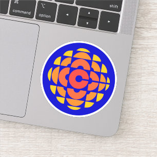 Autocollant de logo CBC 1974