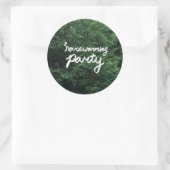 Autocollant de logo de PARTIE de PENDAISON DE (Sac)