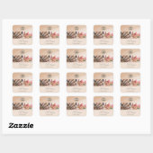 Autocollant de logo de technique de manucure Boho  (Feuille)