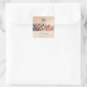 Autocollant de logo de technique de manucure Boho  (Sac)