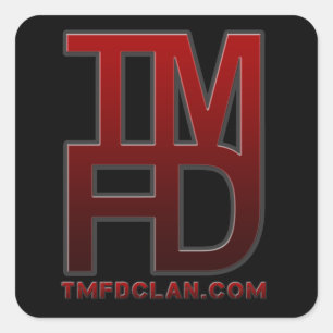Autocollant de logo de TMFD