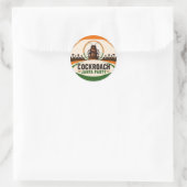 Autocollant de logo du parti Cockroach Janta (Sac)