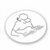 Autocollant de logo officiel Coupe Oval Scotty All (Recto)