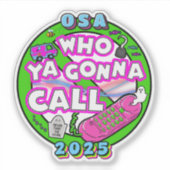 Autocollant de logo OSA 2025 (Devant)