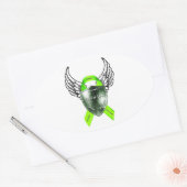 Autocollant de logo ovale (Enveloppe)