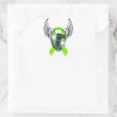 Autocollant de logo ovale (Sac)