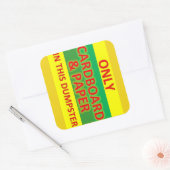 Autocollant de logo personnalisé 2 (Enveloppe)