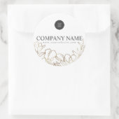 Autocollant de logo personnalisé de luxe (Sac)