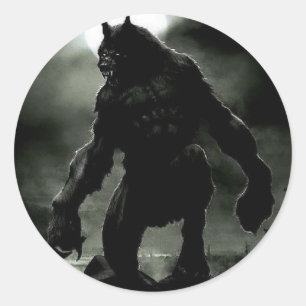 autocollant de loup1