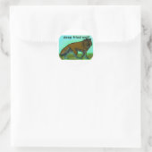 Autocollant de loup frit (Sac)