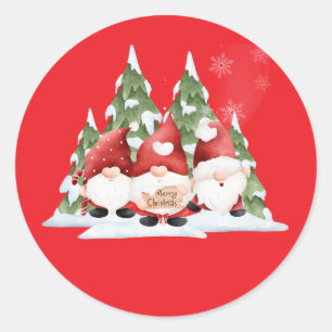 Autocollant de lutins de Noël 