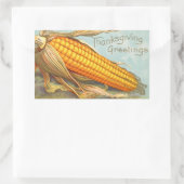 Autocollant de maïs de thanksgiving (Sac)