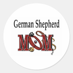 Autocollant de maman de berger allemand