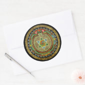 Autocollant de mandala de Vajrayogini (Enveloppe)