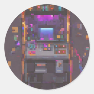 Autocollant de manette de console de jeu d'arcade