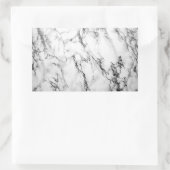 Autocollant de marbre noir et blanc (Sac)