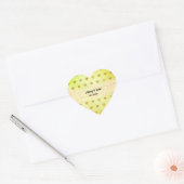 Autocollant de mariage d'anniversaire de coeurs d' (Enveloppe)