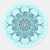 autocollant de marine abstrait (Devant)