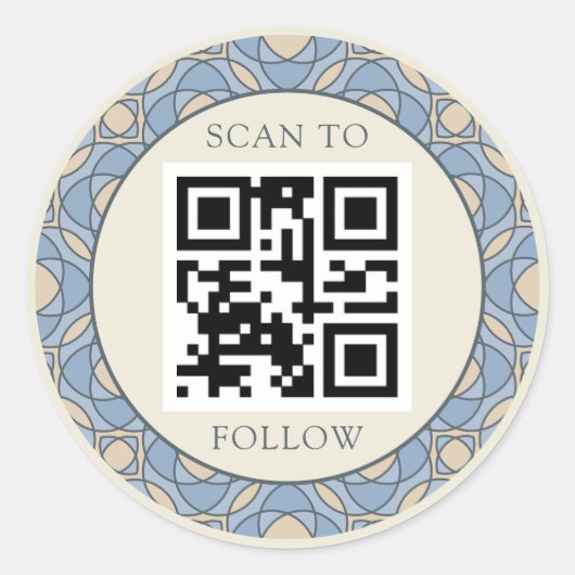 Autocollant de marque professionnelle Mosaïque Élé (Devant)