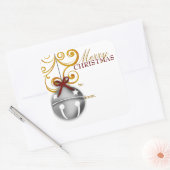 Autocollant de marqueur de cadeau de Noël Jingle B (Enveloppe)