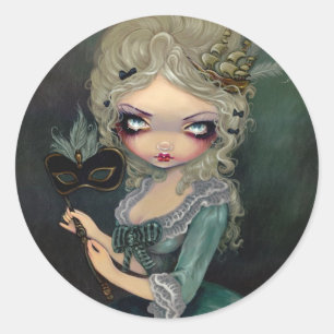 Autocollant "de mascarade de Marie"