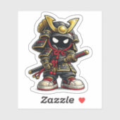 Autocollant de mascotte Bushi Do (Feuille)