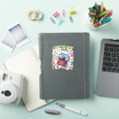 Autocollant de mathématiques mignon pour la Journé (Couverture iPad)