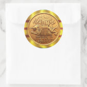 Autocollant de médaille de service du Vietnam (Sac)