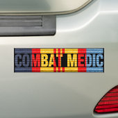 Autocollant de MÉDECIN de COMBAT de médaille (En voiture)